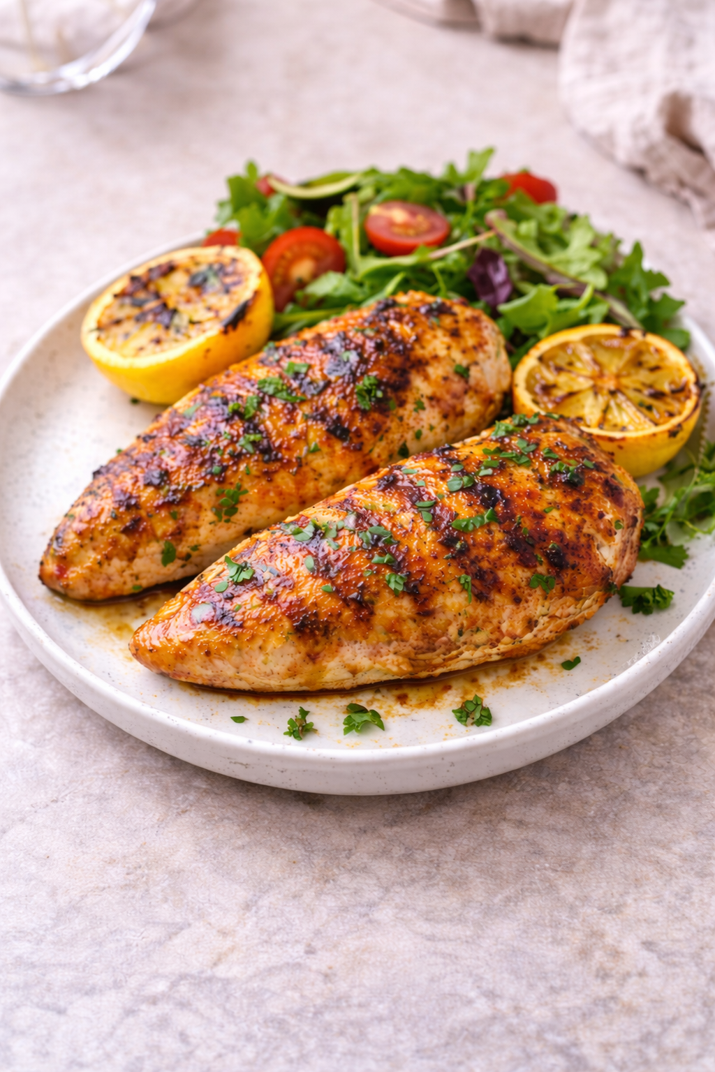 Grilled Cajun Chicken Breast